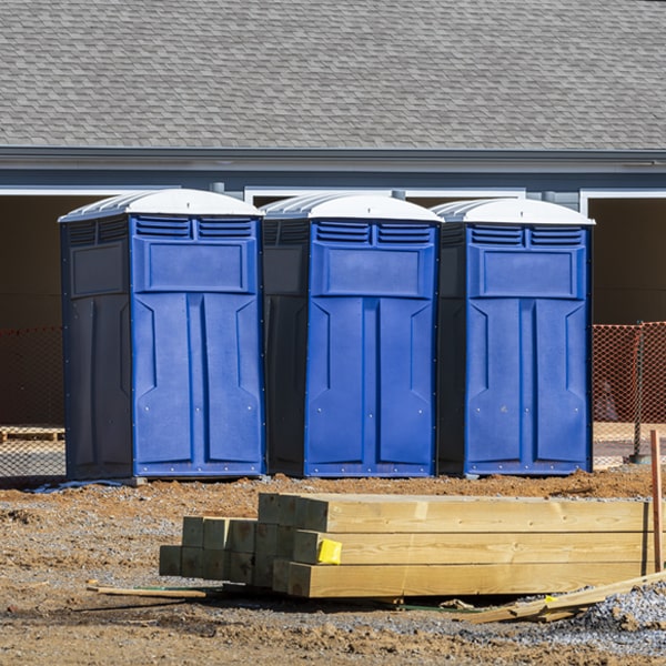 how do you ensure the portable restrooms are secure and safe from vandalism during an event in Hazen AR